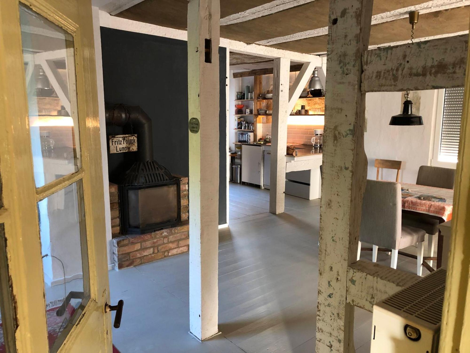 Ukulelehaus Lunow Am Nationalpark Unteres Odertal Villa Bagian luar foto